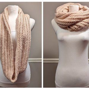 Tan Infinity Scarf